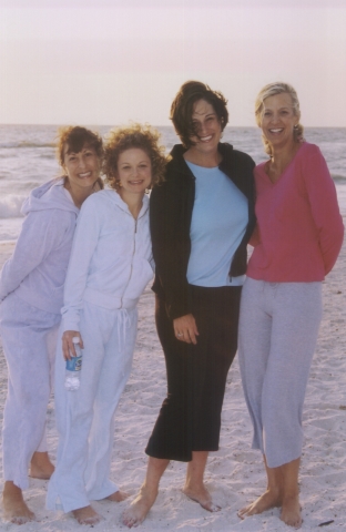Dana Weedon Kerr, Missy Hudgens Edwards, Jane Harwood Devine and Kim Ross Miller in Naples 2005